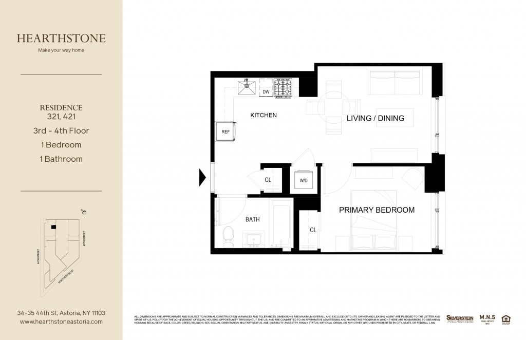 Floorplan for 34-35 44th Street, 321