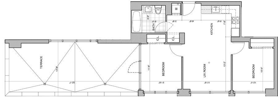 Floorplan for 333 Atlantic Avenue, 7A