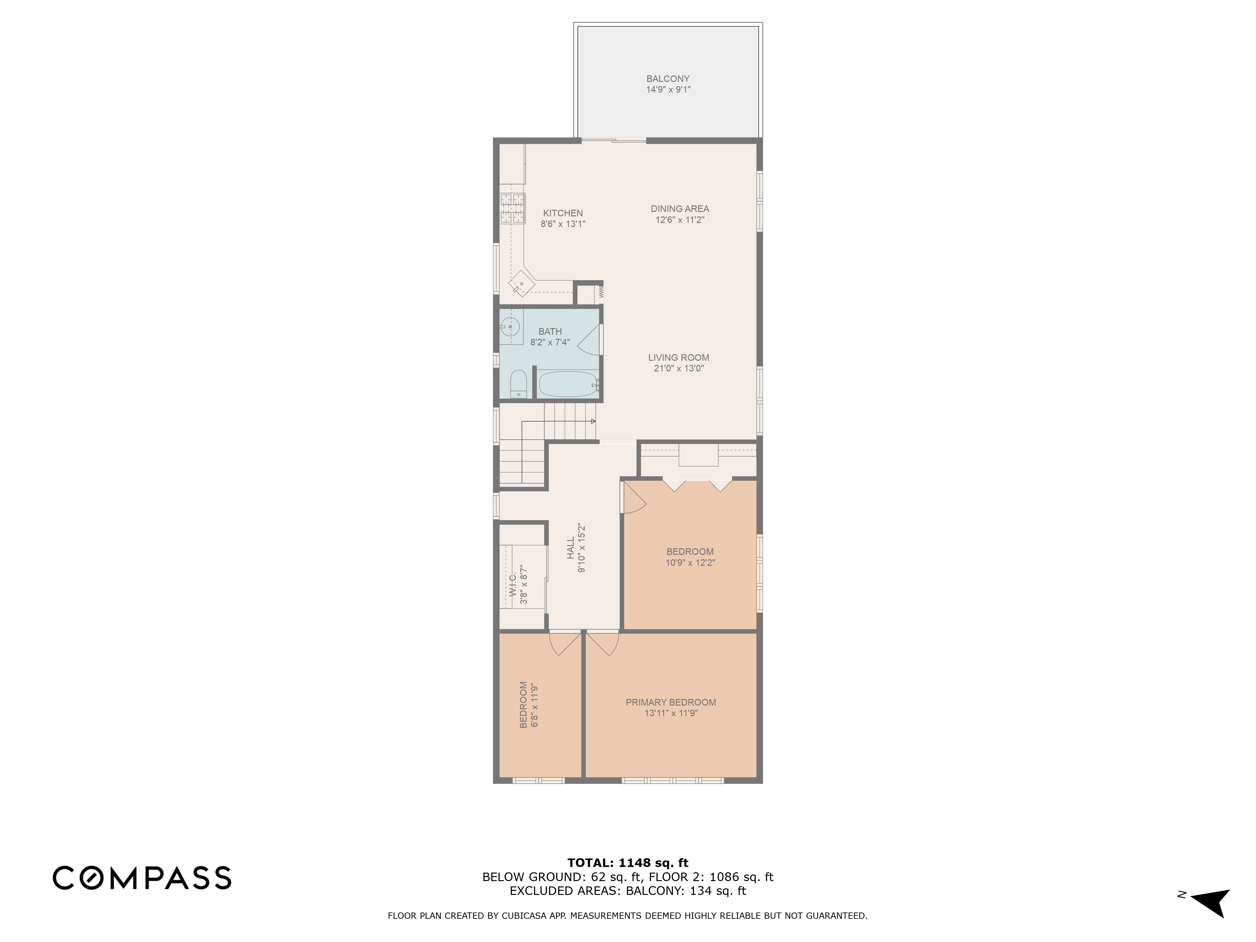 Floorplan for 4213 Seagate Avenue, 2