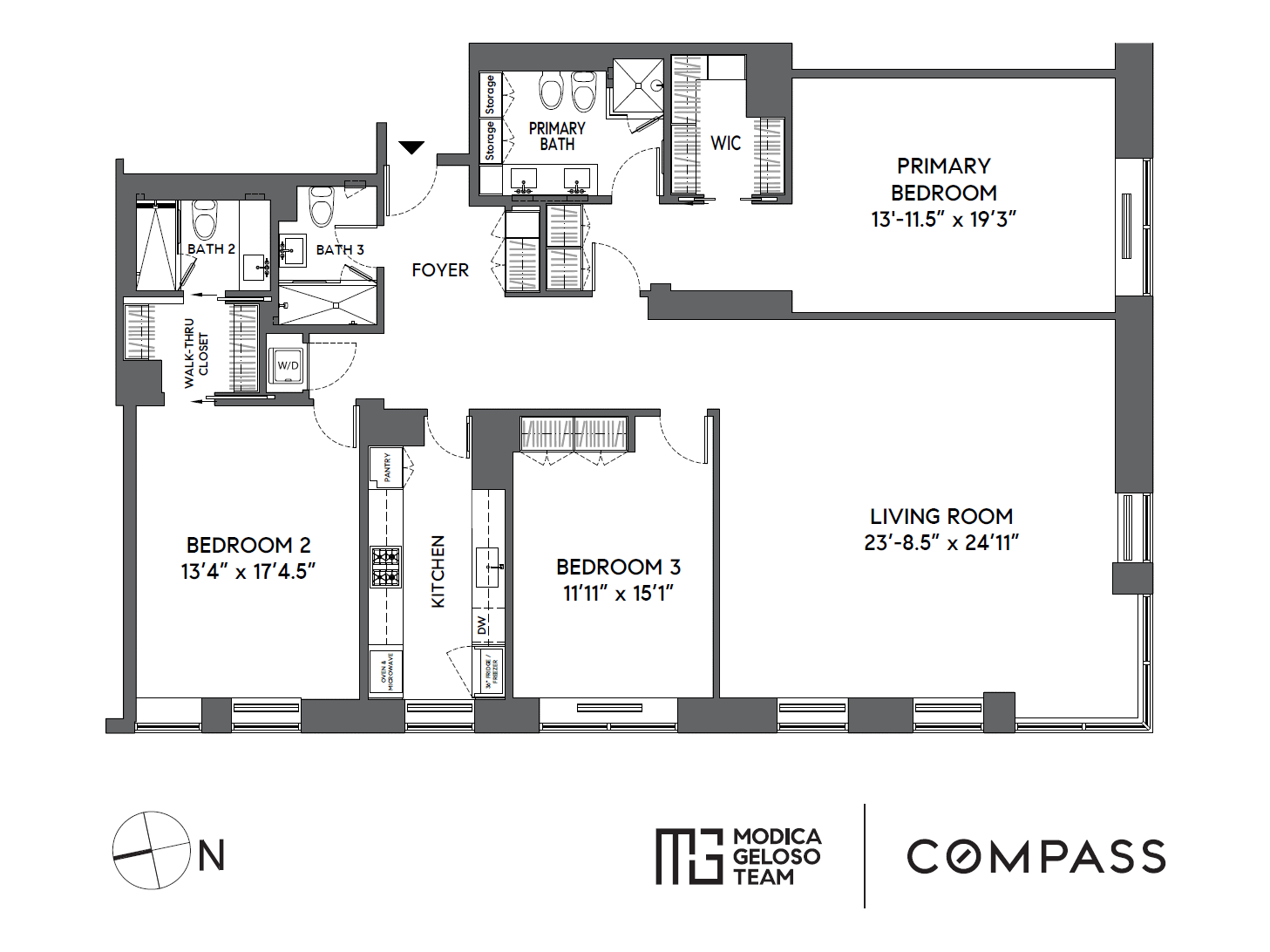 Floorplan for 15 West 53rd Street, 21A