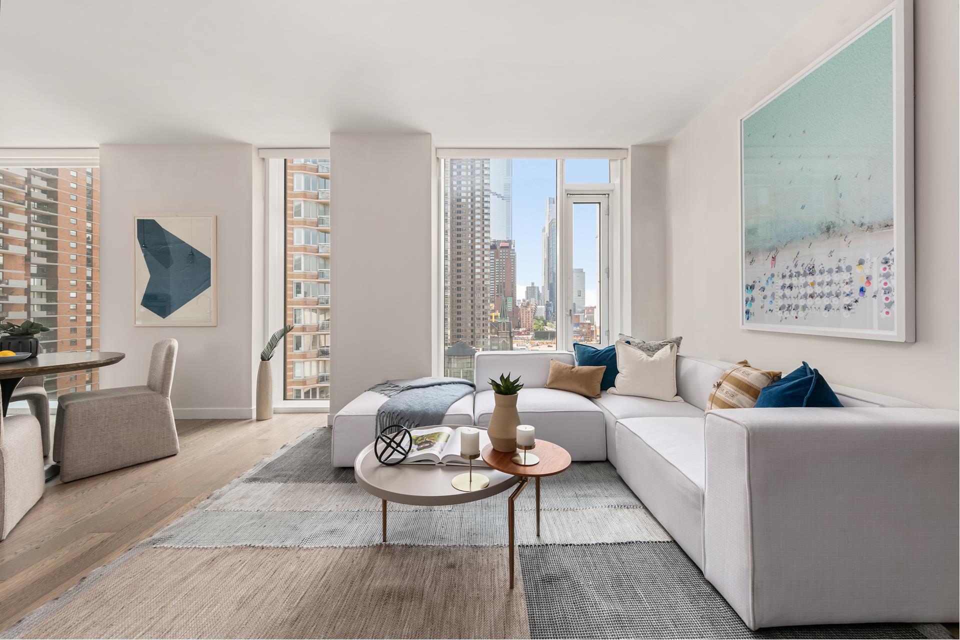 505 West 43rd Street 12G, Hells Kitchen, Midtown West, NYC - 2 Bedrooms  
2 Bathrooms  
4 Rooms - 