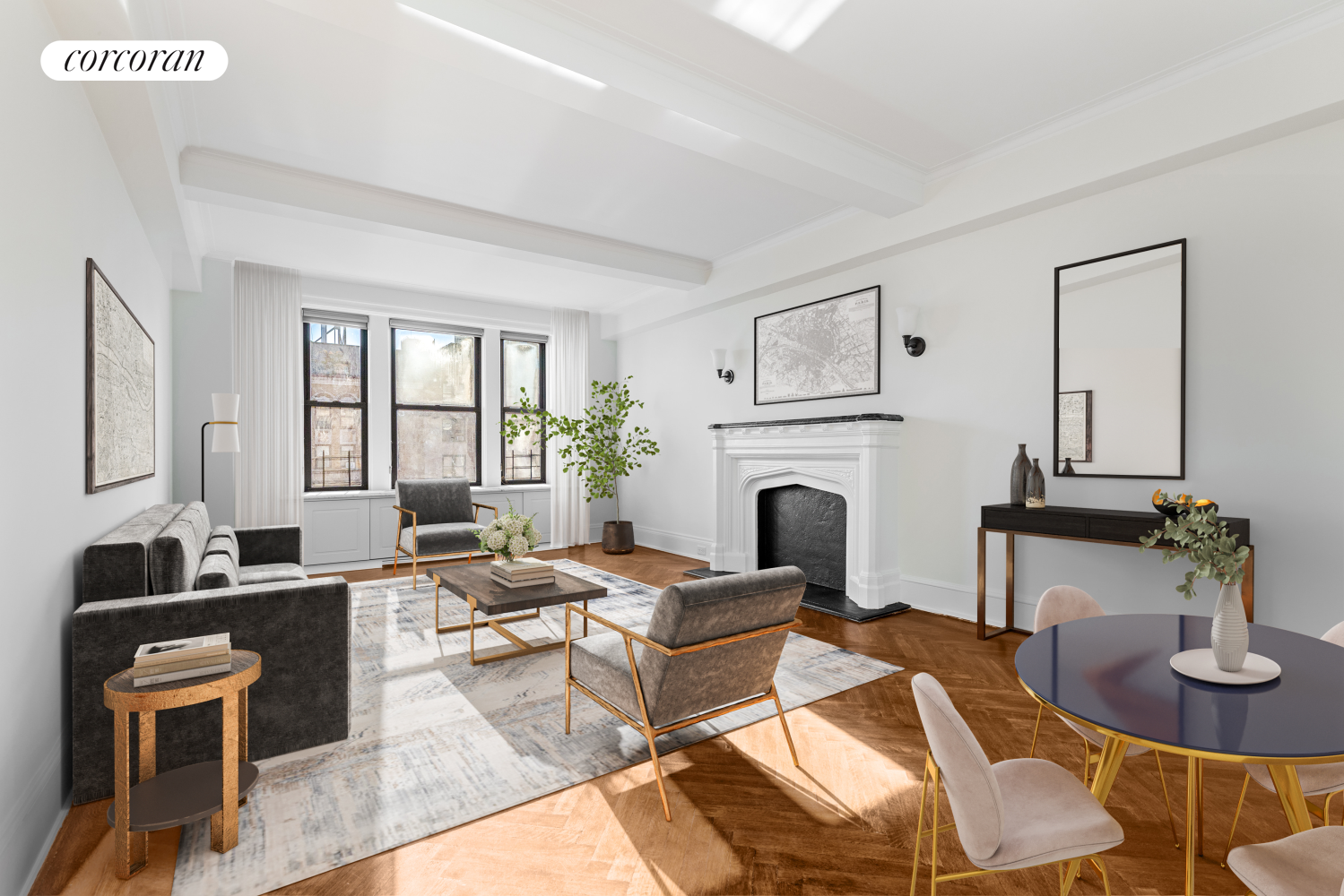 1230 Park Avenue 16C, Carnegie Hill, Upper East Side, NYC - 2 Bedrooms  
2 Bathrooms  
5 Rooms - 