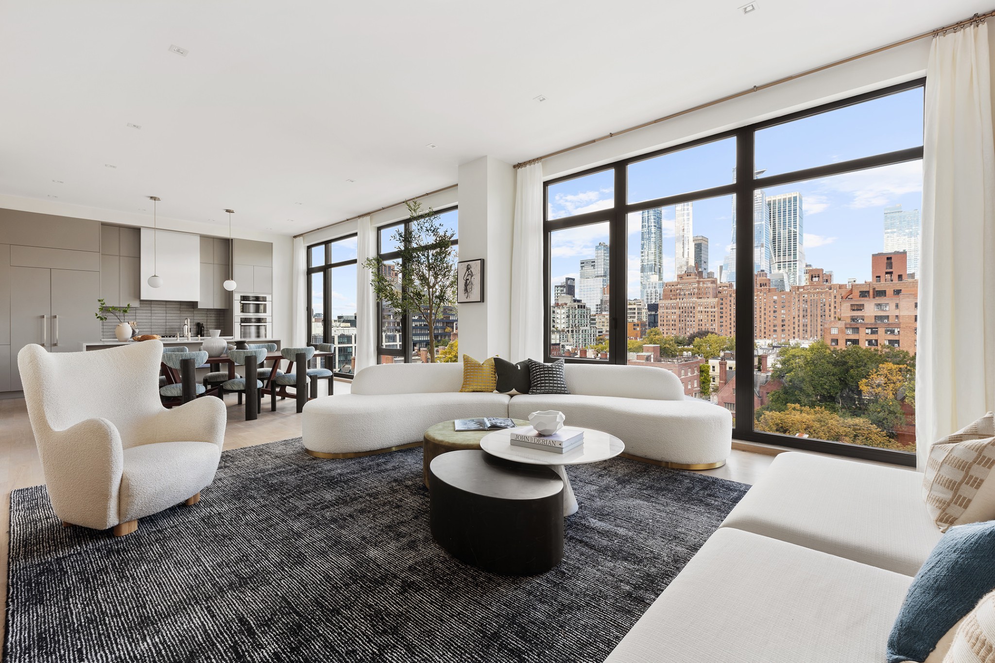 435 West 19th Street Penthouse, Chelsea,  - 3 Bedrooms  
2.5 Bathrooms  
7 Rooms - 