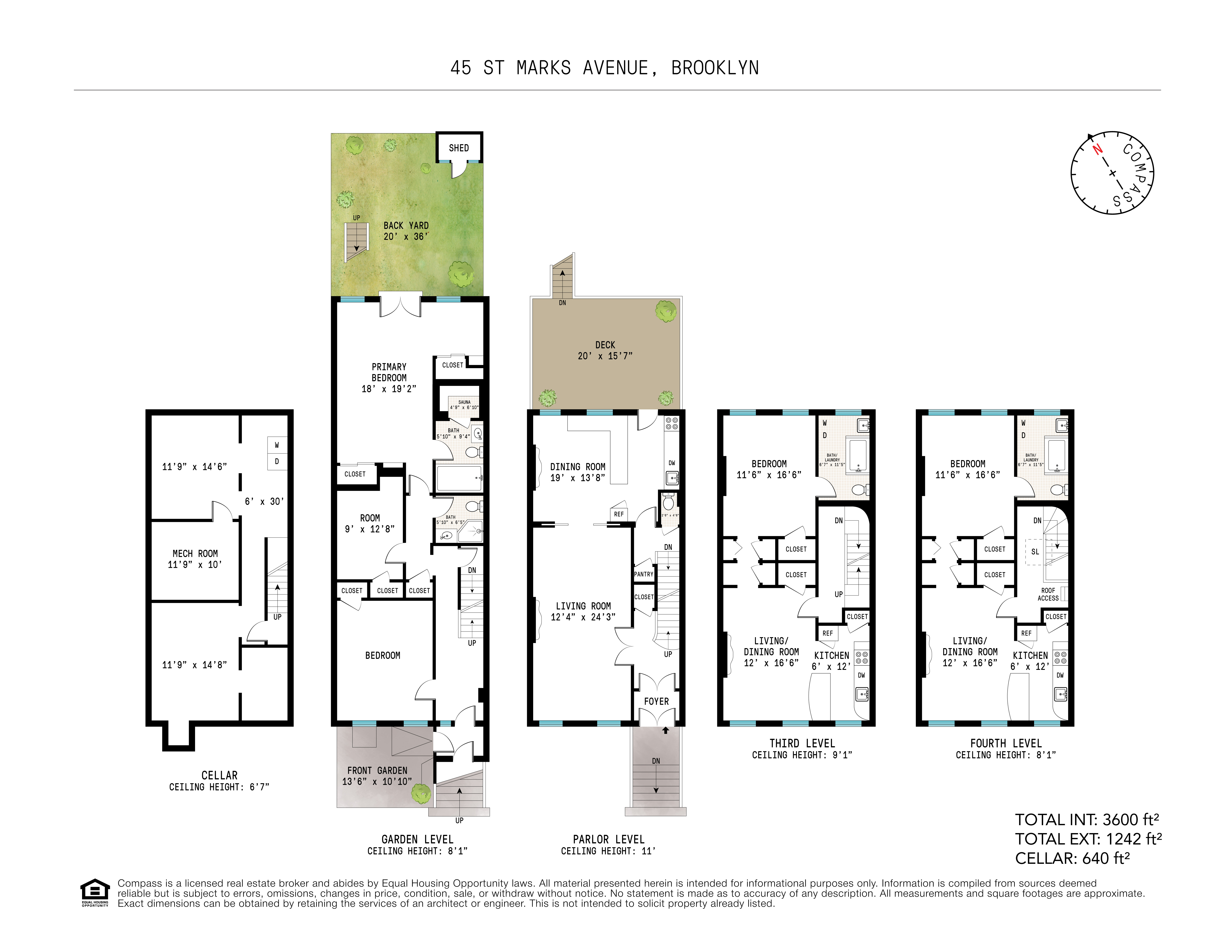 Floorplan for 45 St Marks Avenue