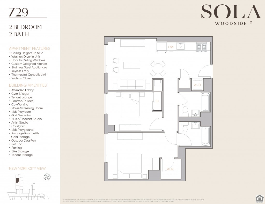 Floorplan for 72-01 Queens Boulevard, 729