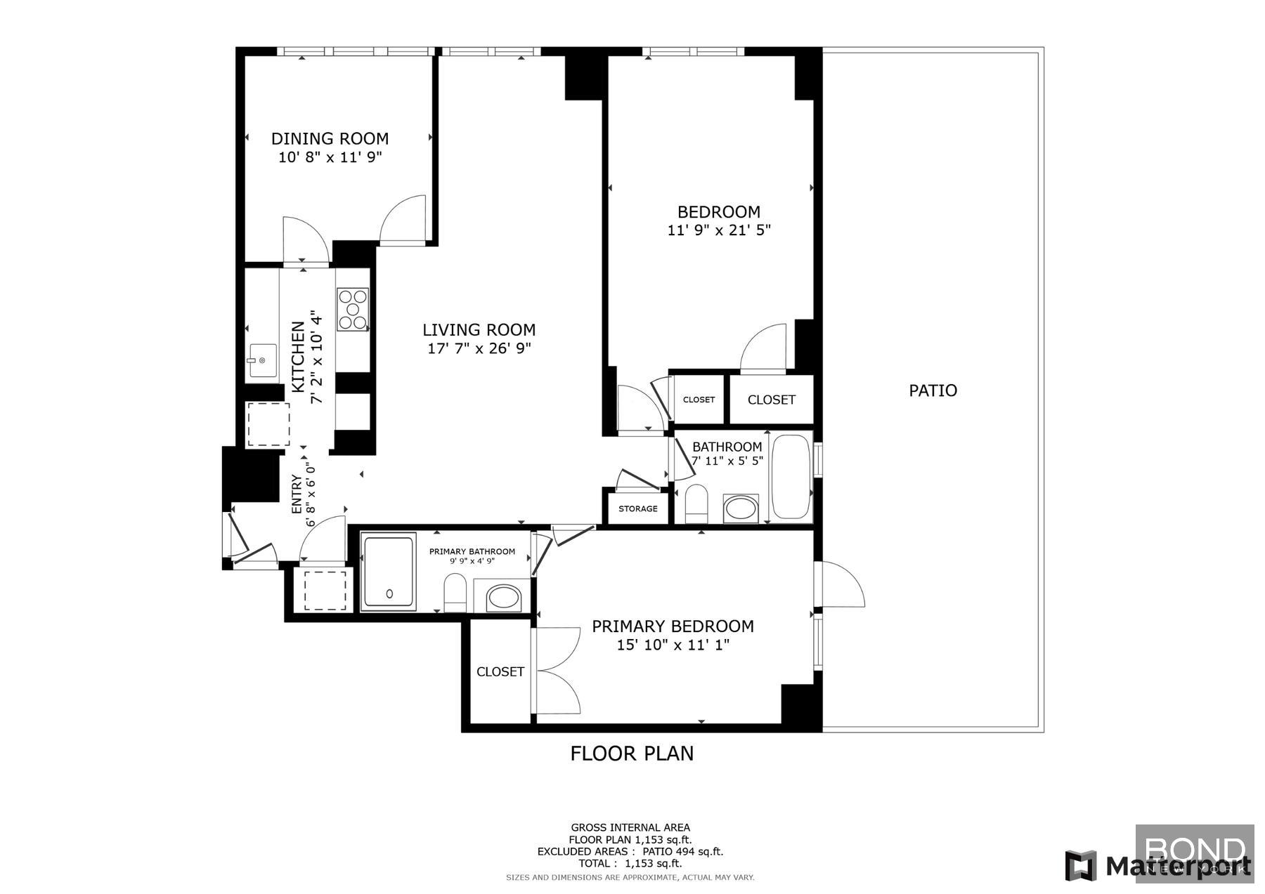 Floorplan for 155 East 34th Street, 3R