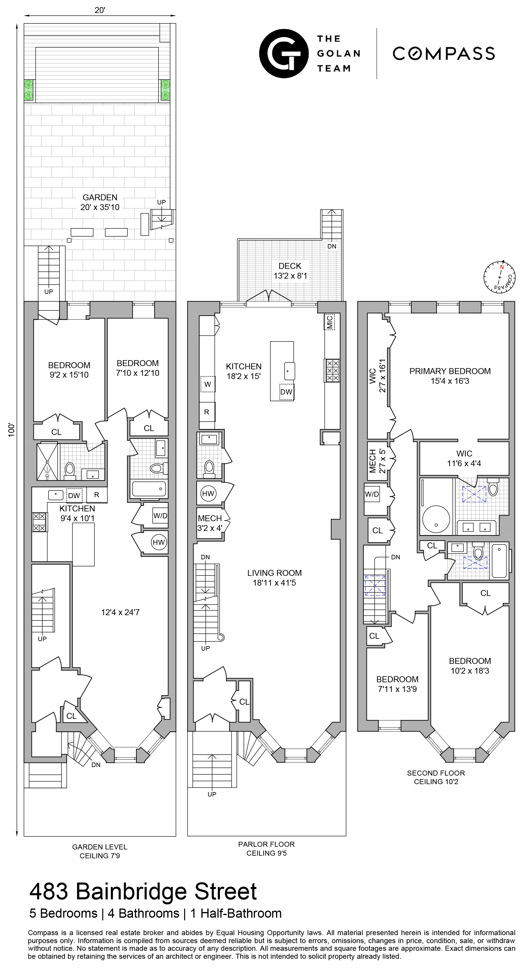 Floorplan for 483 Bainbridge Street