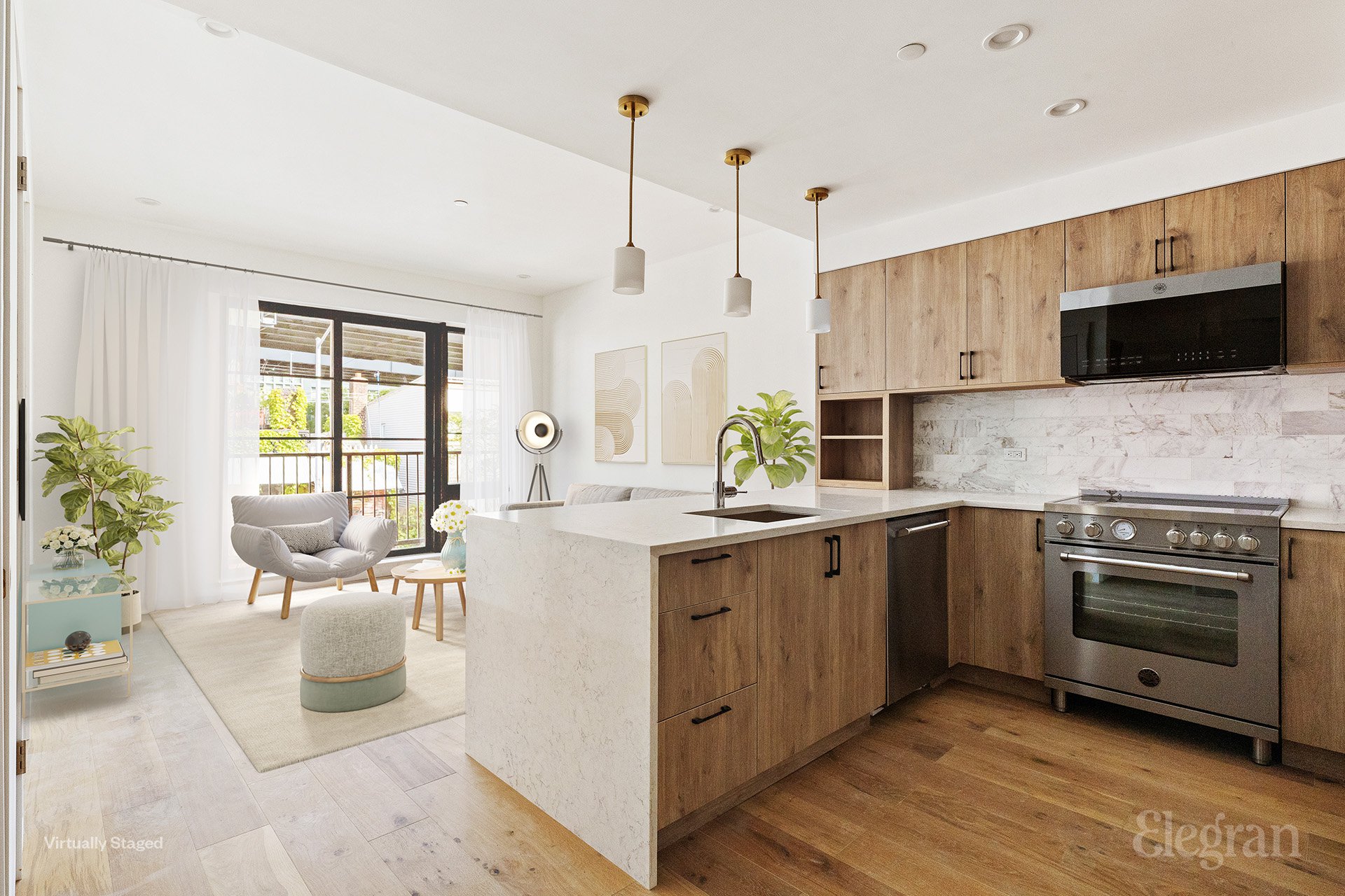 66 South 6th Street 2-A, Williamsburg, Brooklyn, New York - 1 Bedrooms  
1 Bathrooms  
3 Rooms - 