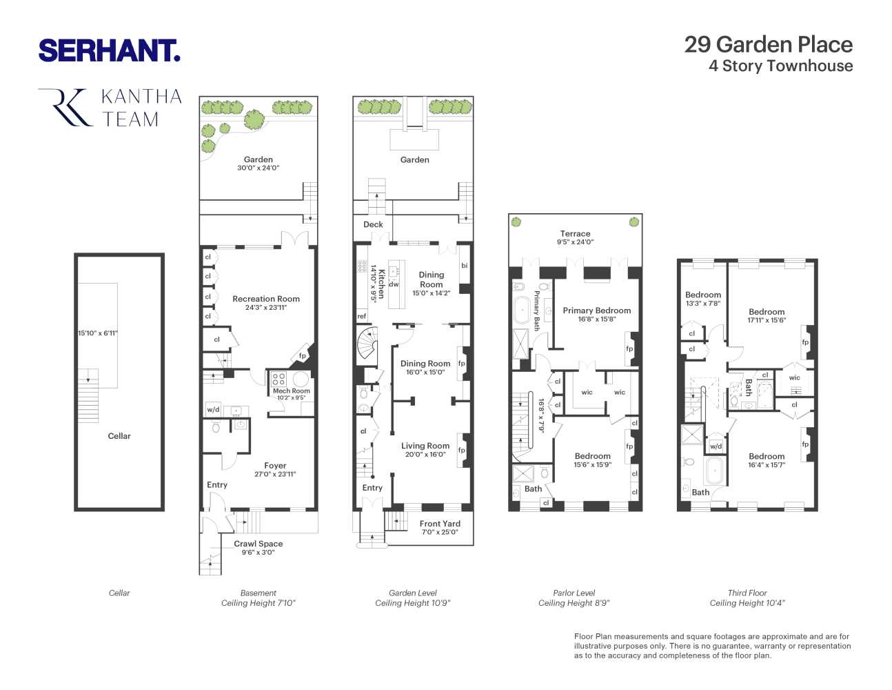 Floorplan for 29 Garden Place