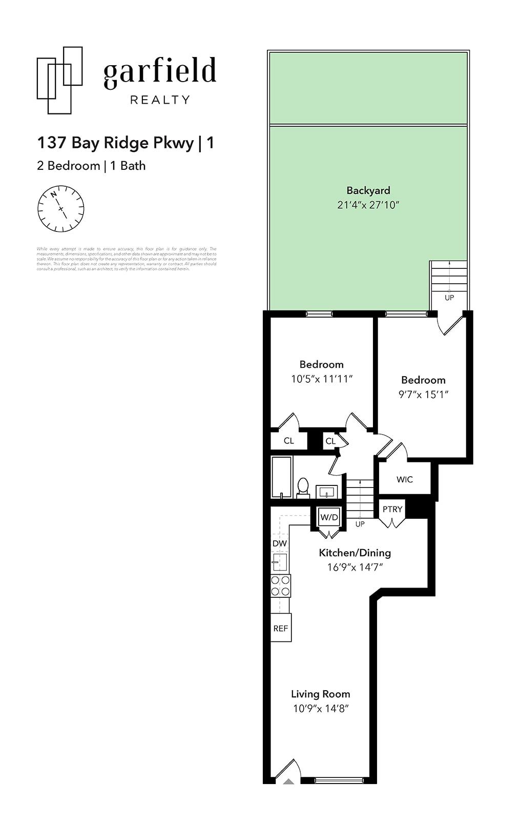 Floorplan for 137 Bay Ridge Parkway, 1