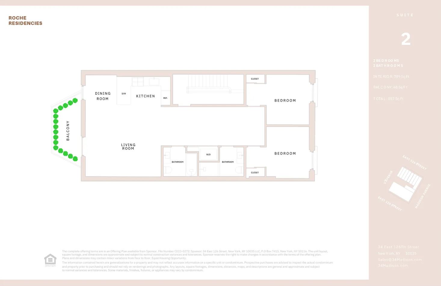 Floorplan for 34 East 126th Street, 2