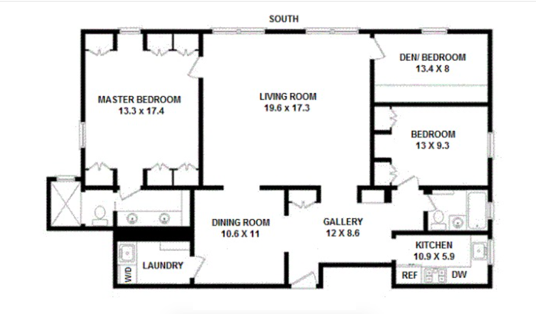 Floorplan for 330 East 70th Street, 5AB