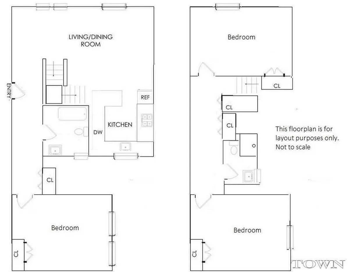 Floorplan for 230 East, 27th Street, 2