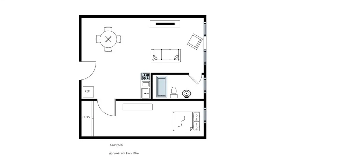 Floorplan for 150 East 3rd Street, 3C