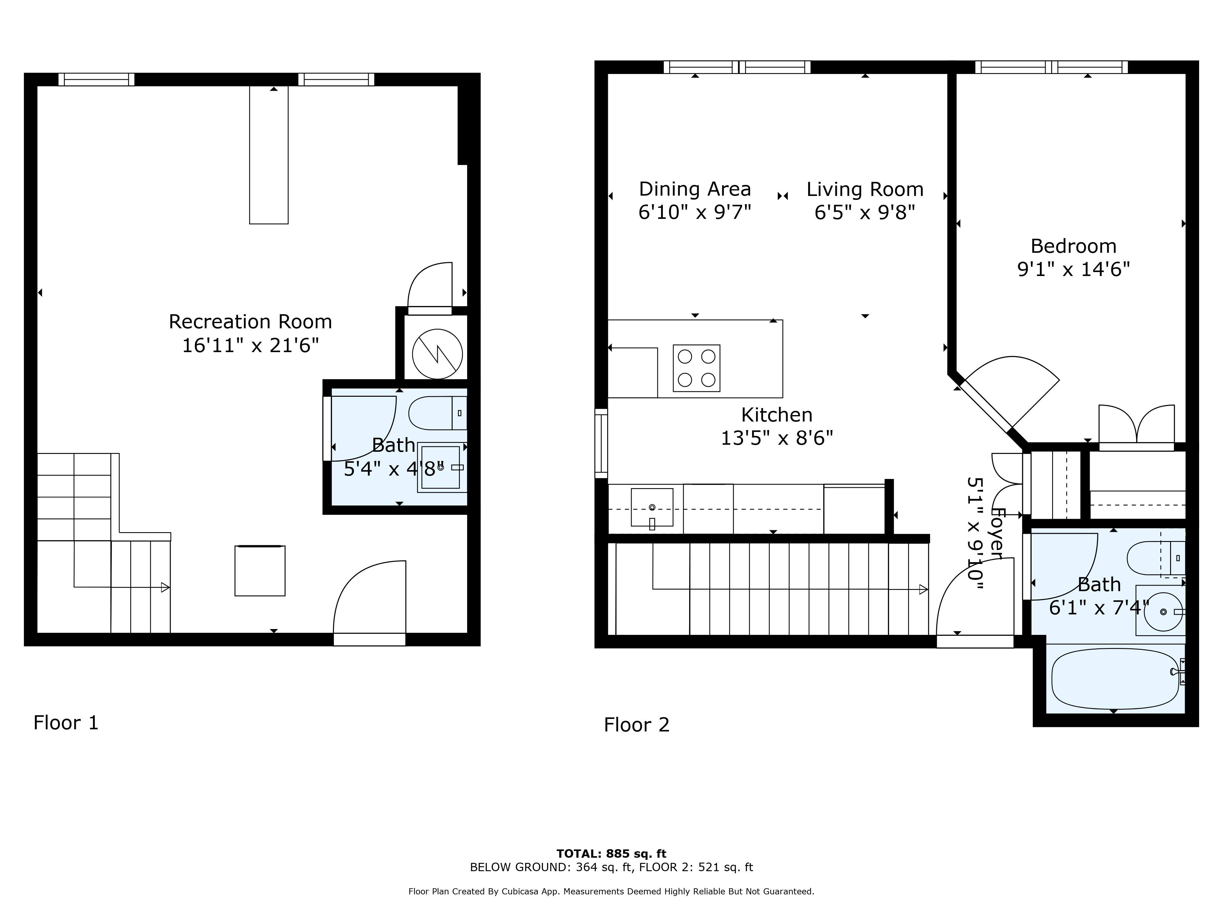 Floorplan for 394 Harman Street, 1B