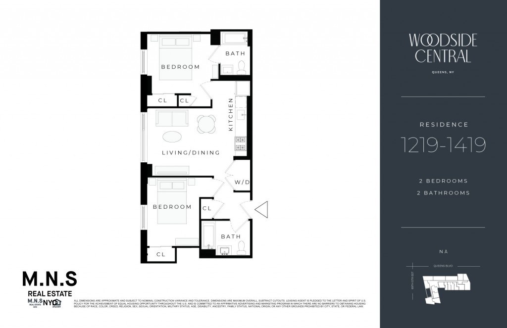 Floorplan for 46-09 69th Street, 1219