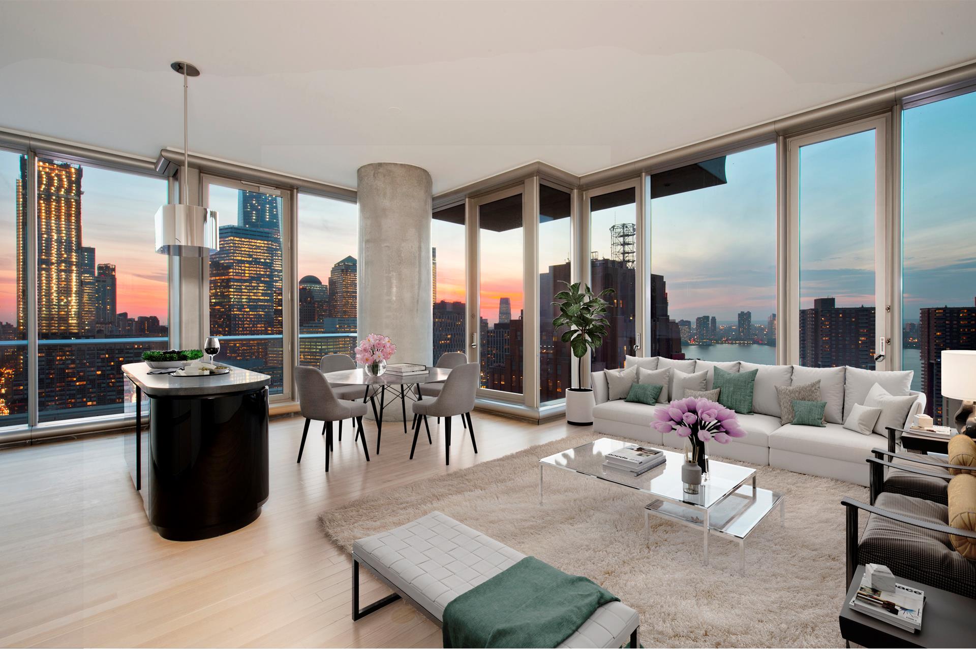 56 Leonard Street 28Aw, Tribeca, Downtown, NYC - 2 Bedrooms  
2.5 Bathrooms  
4 Rooms - 