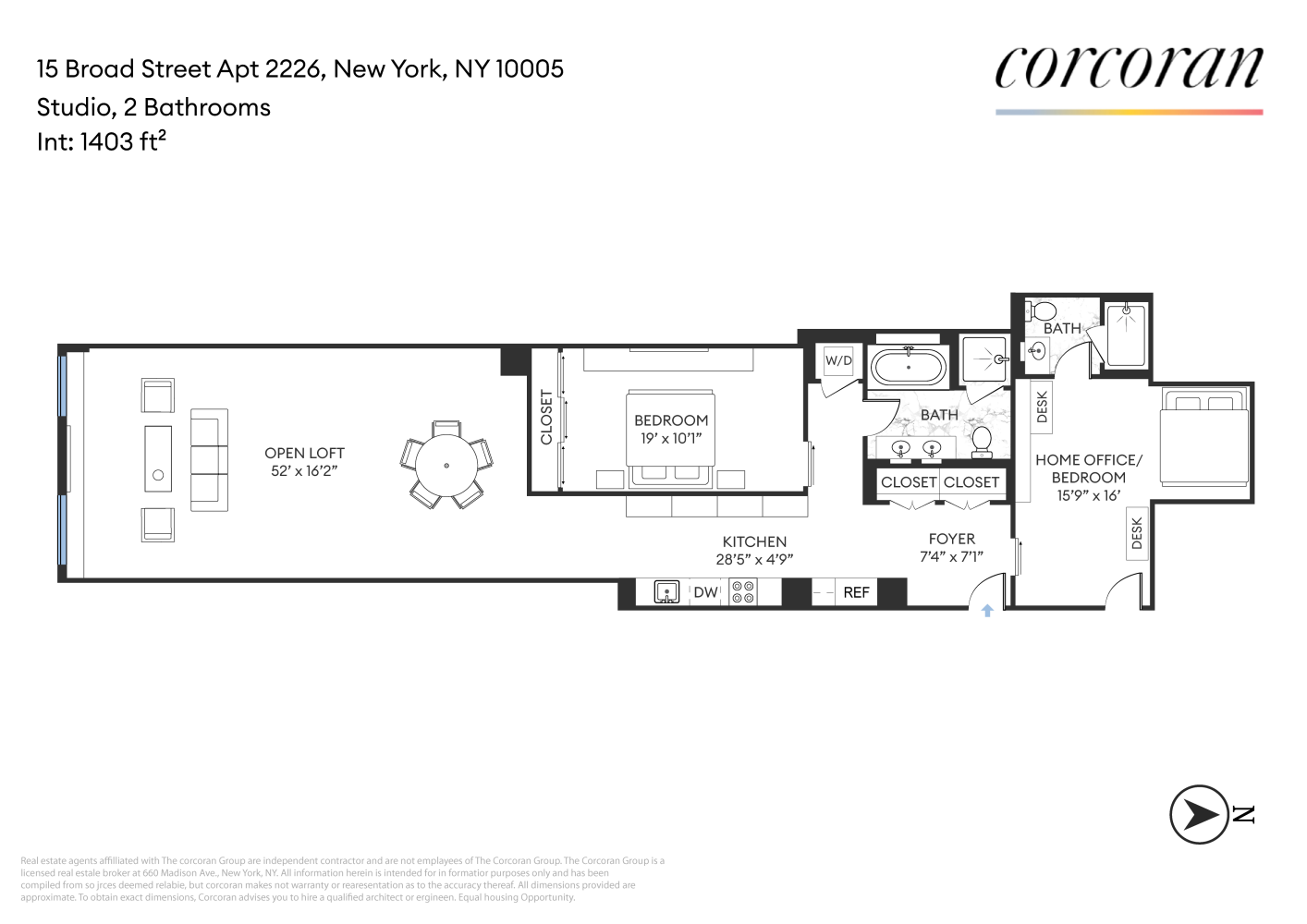 Floorplan for 15 Broad Street, 2226