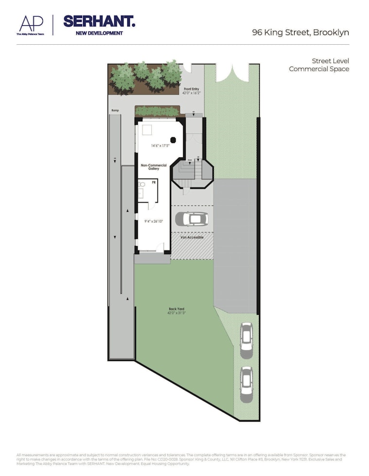 Floorplan for 96 King Street, 1