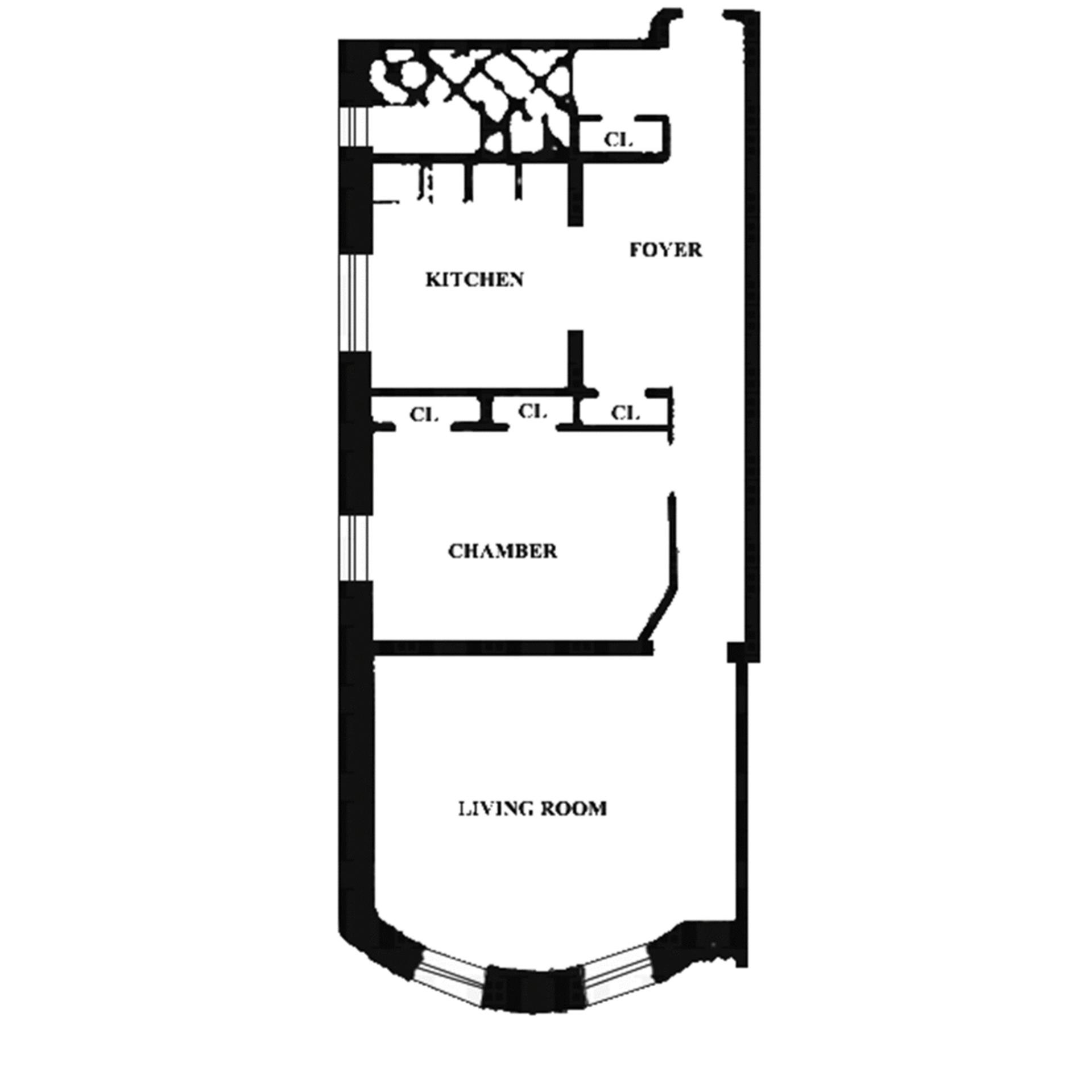 Floorplan for 418 Central Park, 41