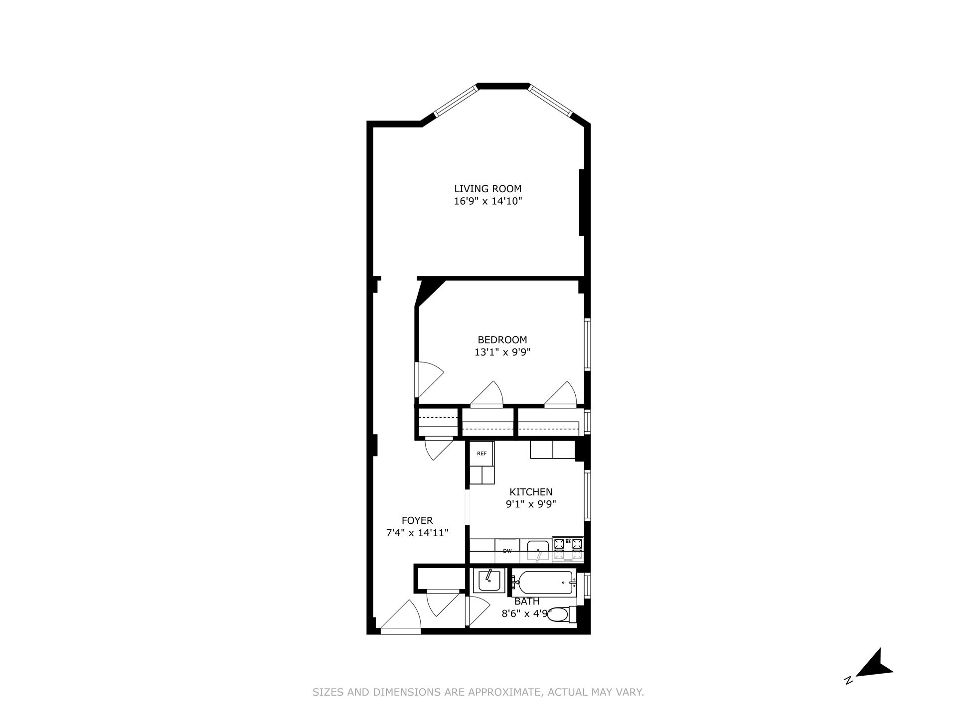 Floorplan for 418 Central Park, 41