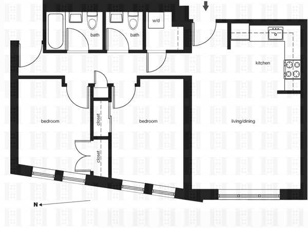 Floorplan for 362 St Nicholas Avenue, 9A