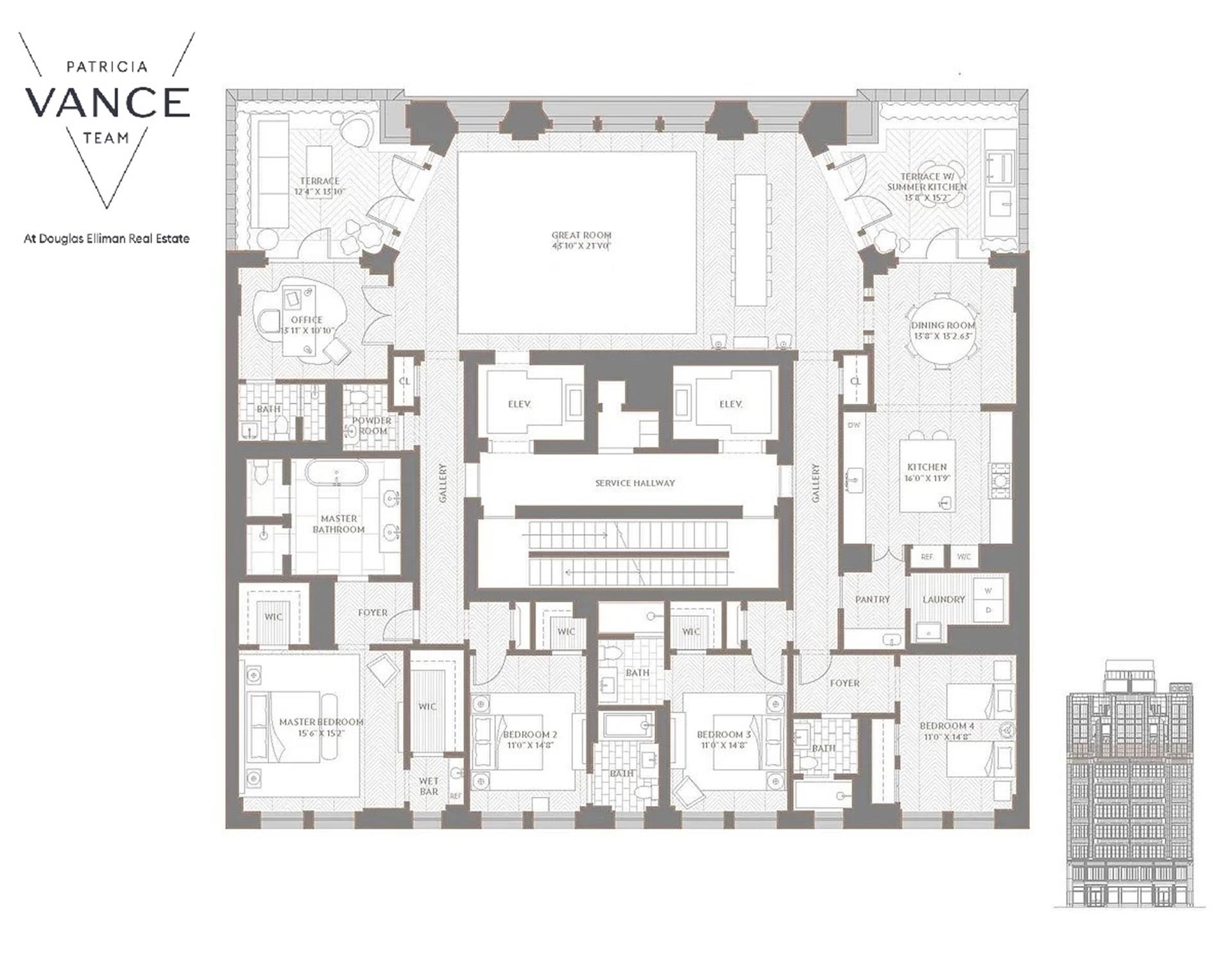 Floorplan for 514 West 24th Street, 8