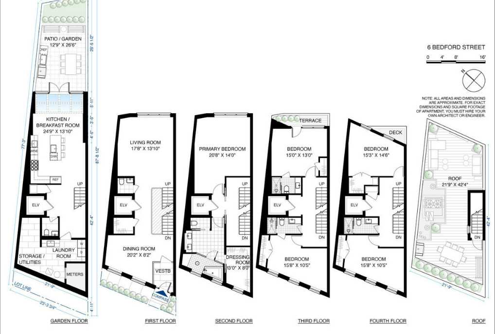 Floorplan for 6 Bedford Street