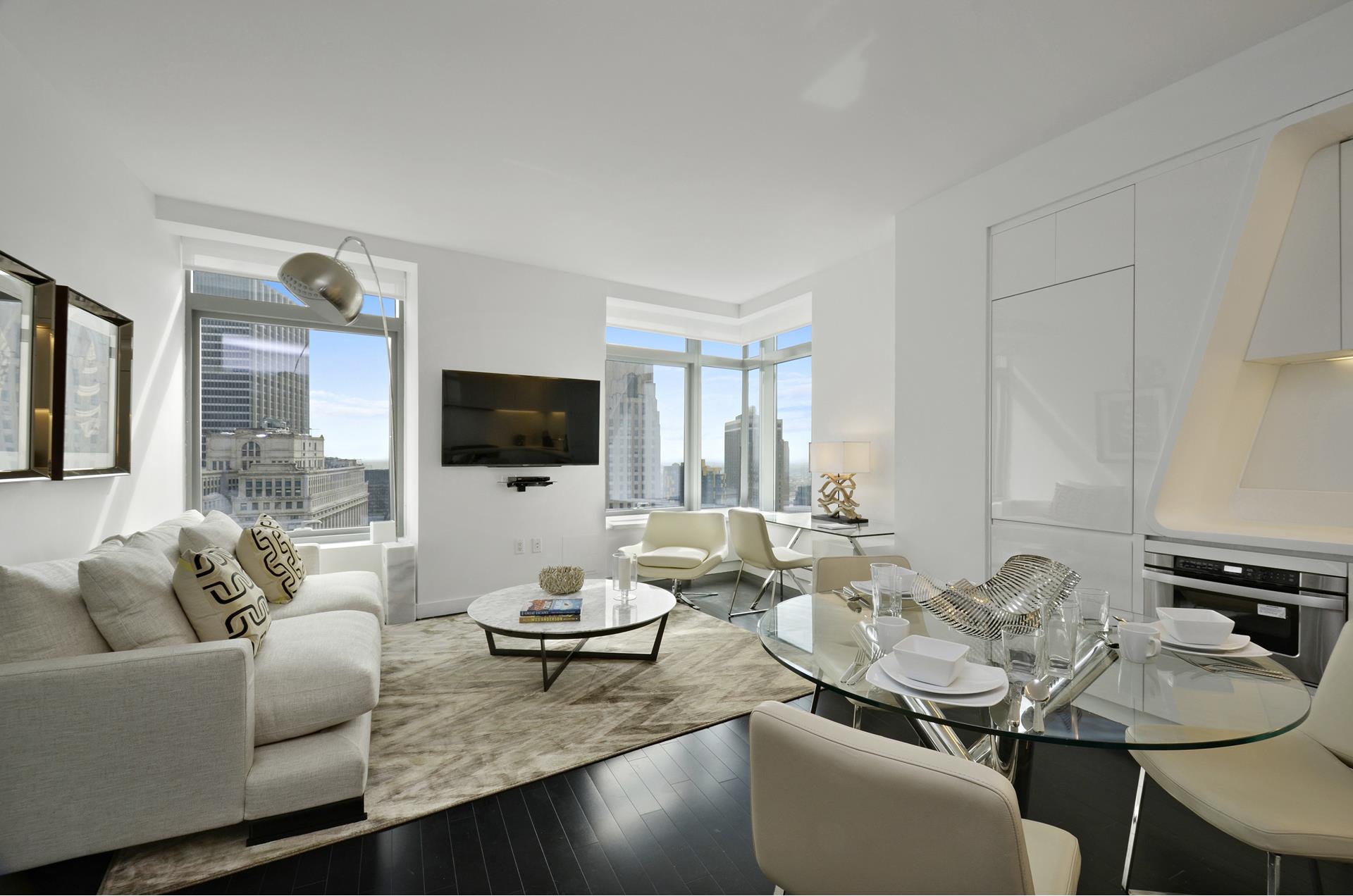 123 Washington Street 53F, Financial District, Downtown, NYC - 2 Bedrooms  
2 Bathrooms  
5 Rooms - 