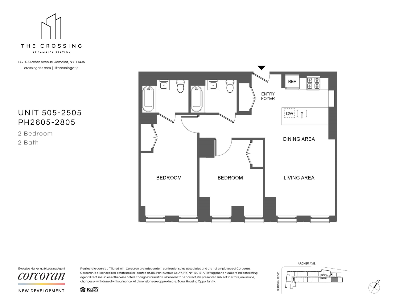 Floorplan for 147-40 Archer Avenue, 2405