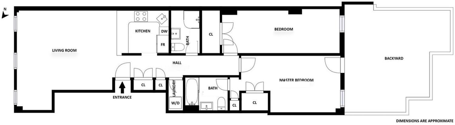 Floorplan for 304 Bleecker Street, 2