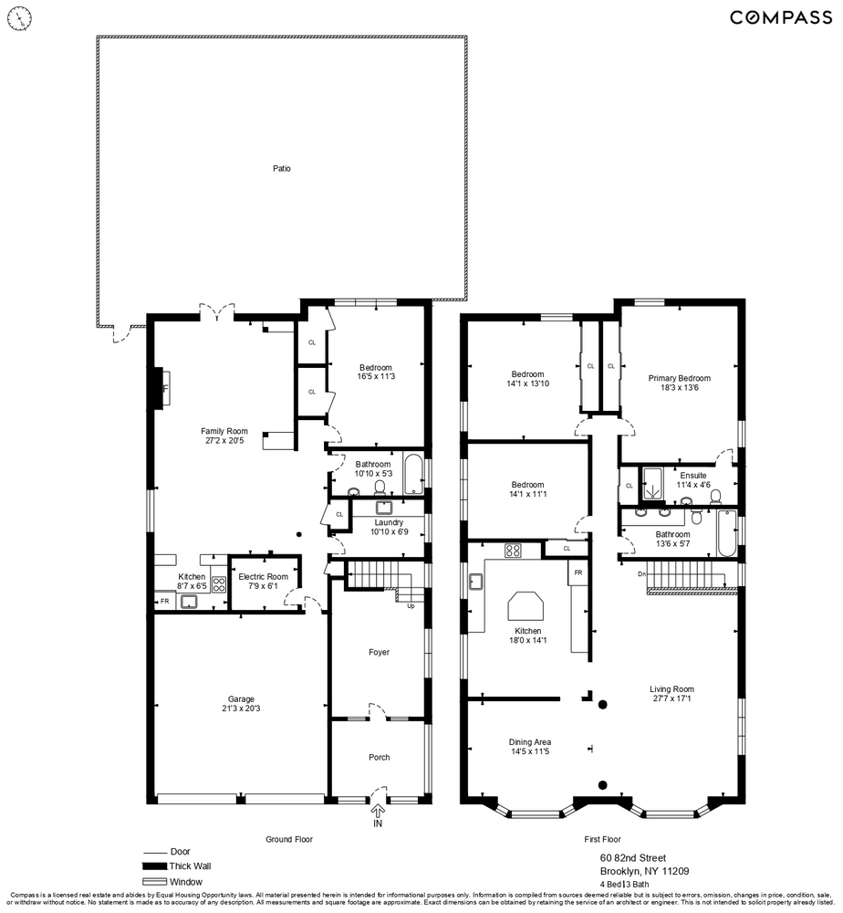 Floorplan for 60 82nd Street