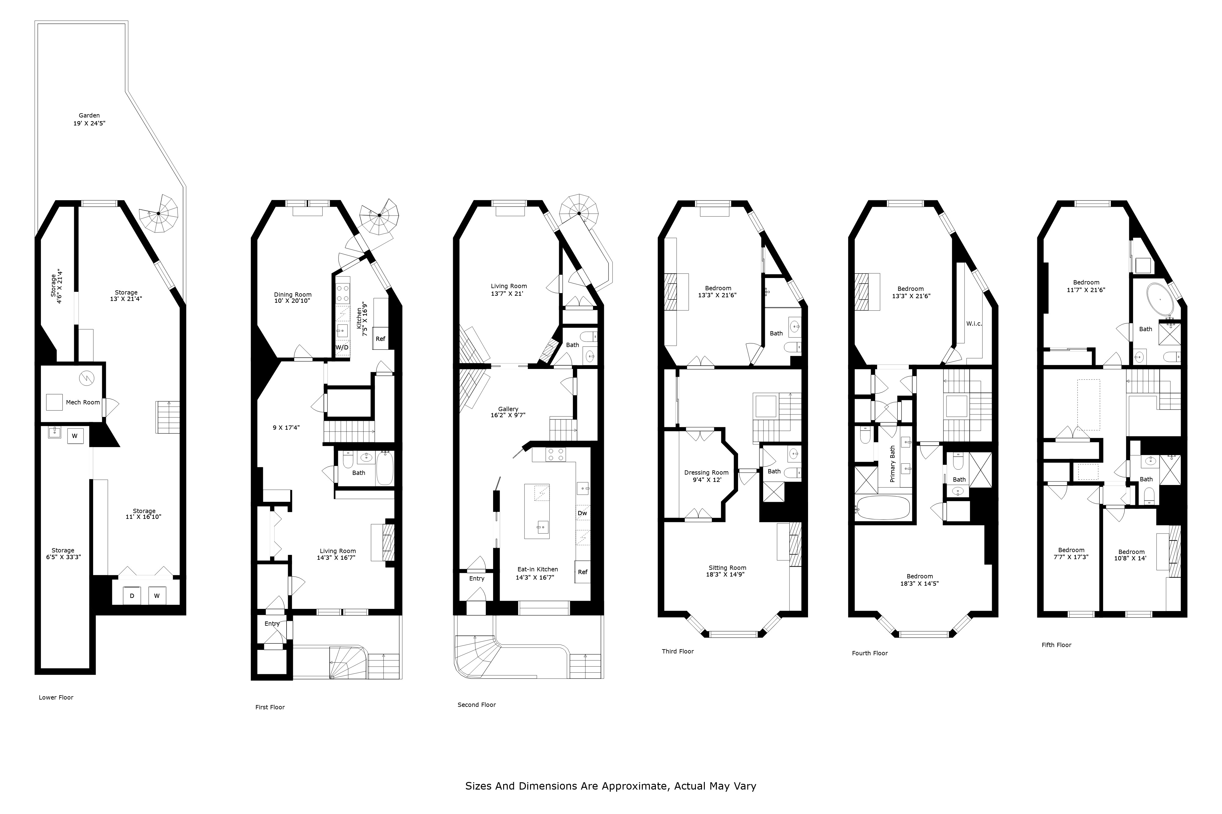 Floorplan for 351 West End Avenue