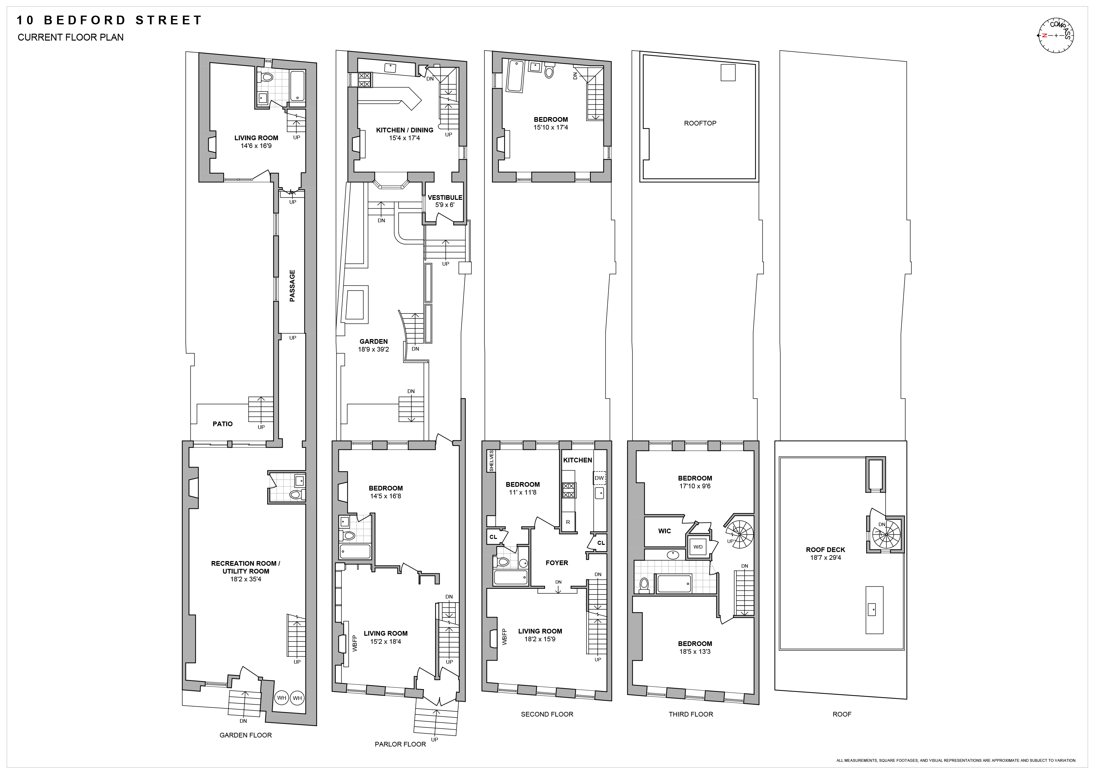 Floorplan for 10 Bedford Street