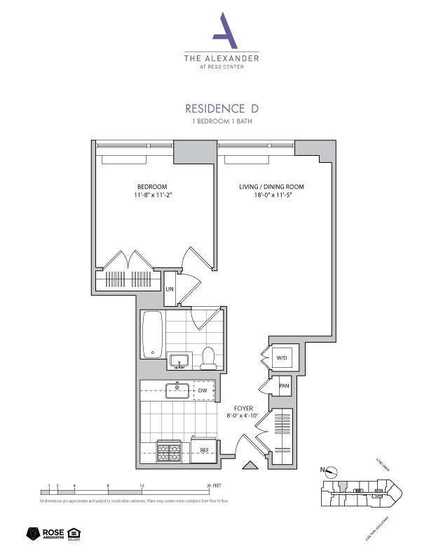 Floorplan for 61-55 Junction Boulevard, 25-D