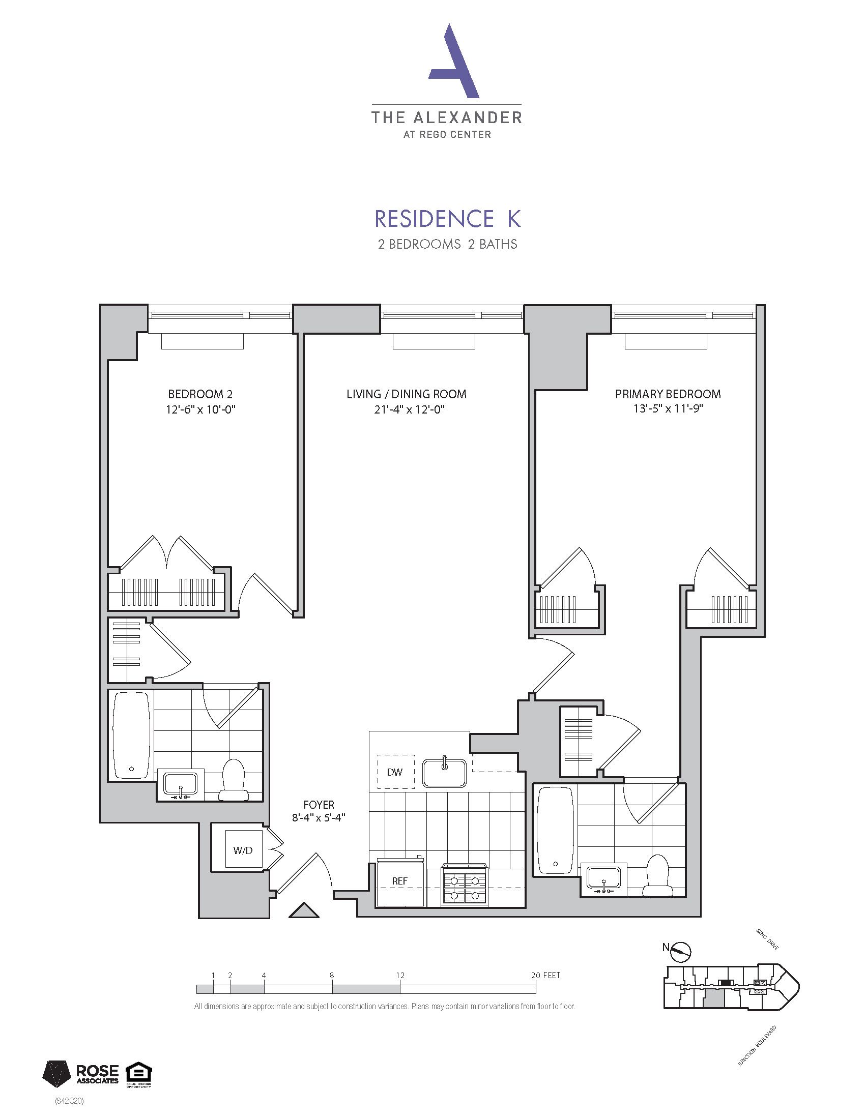 Floorplan for 61-55 Junction Boulevard, 8-K