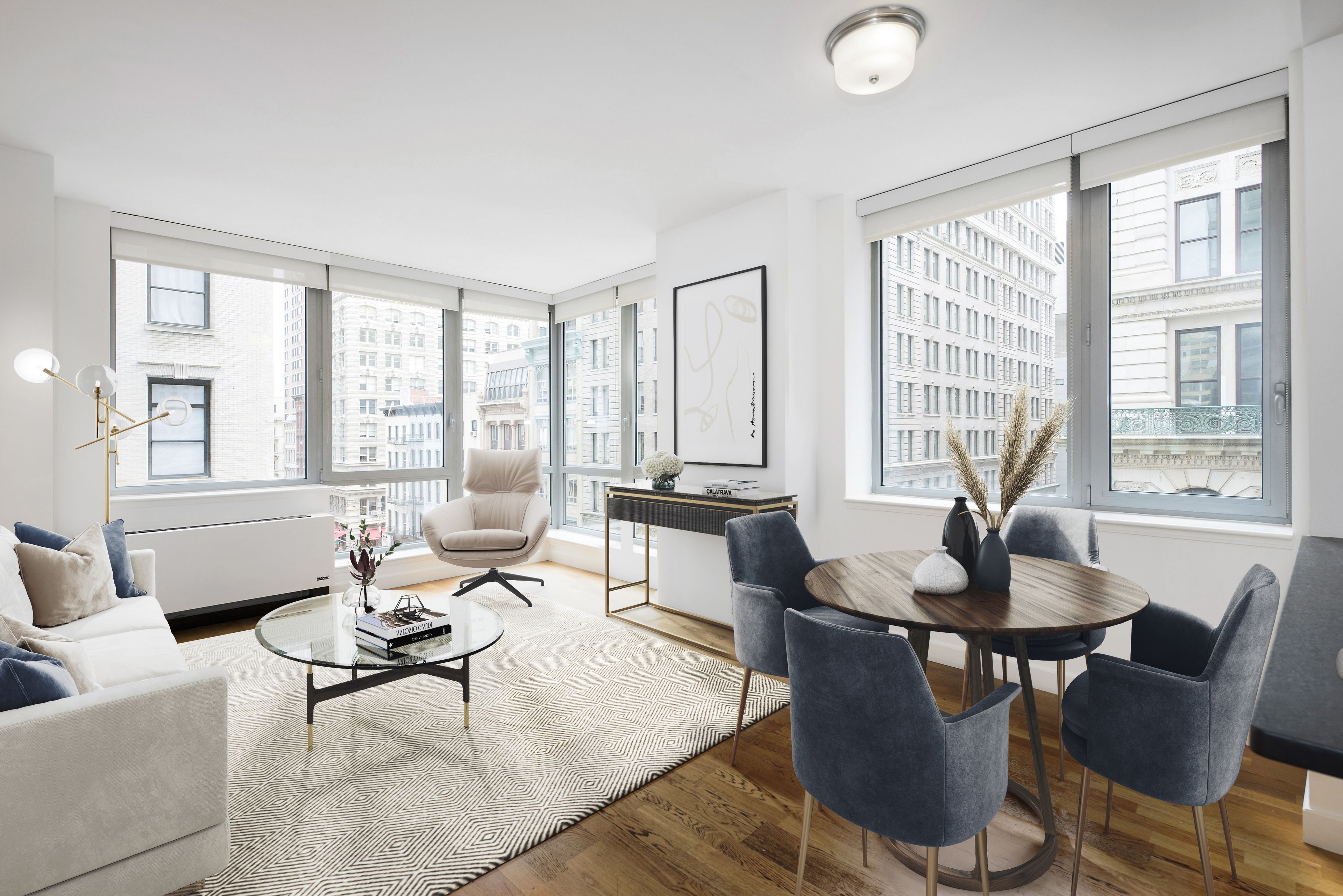 88 Leonard Street 1503, Tribeca, Downtown, NYC - 2 Bedrooms  
2 Bathrooms  
5 Rooms - 