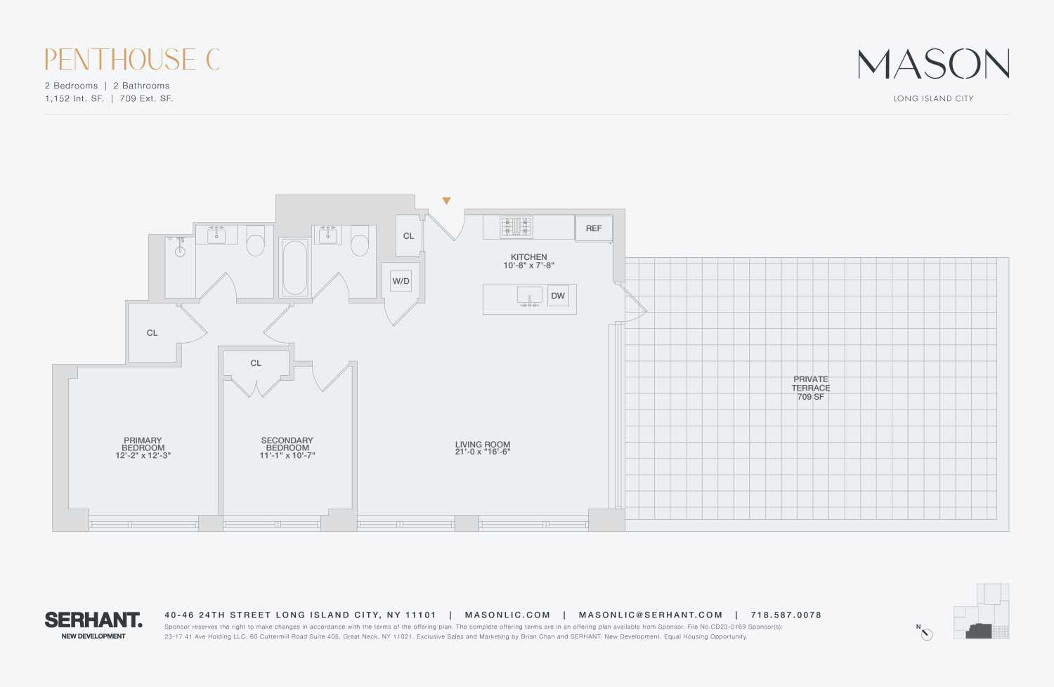 Floorplan for 40-46 24th Street, PHC