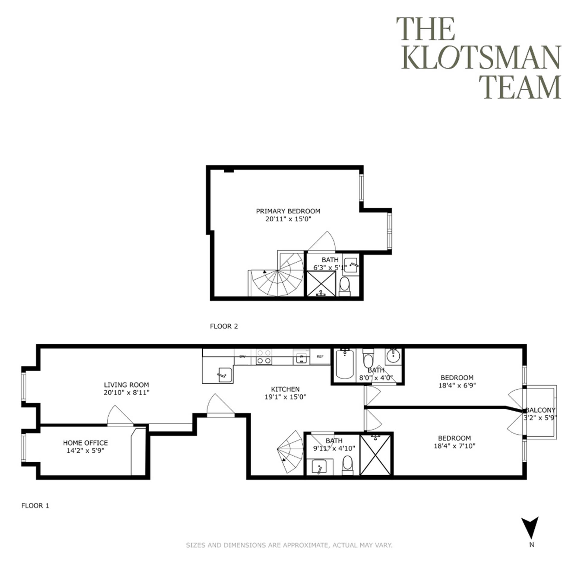 Floorplan for 108 South Street, PH