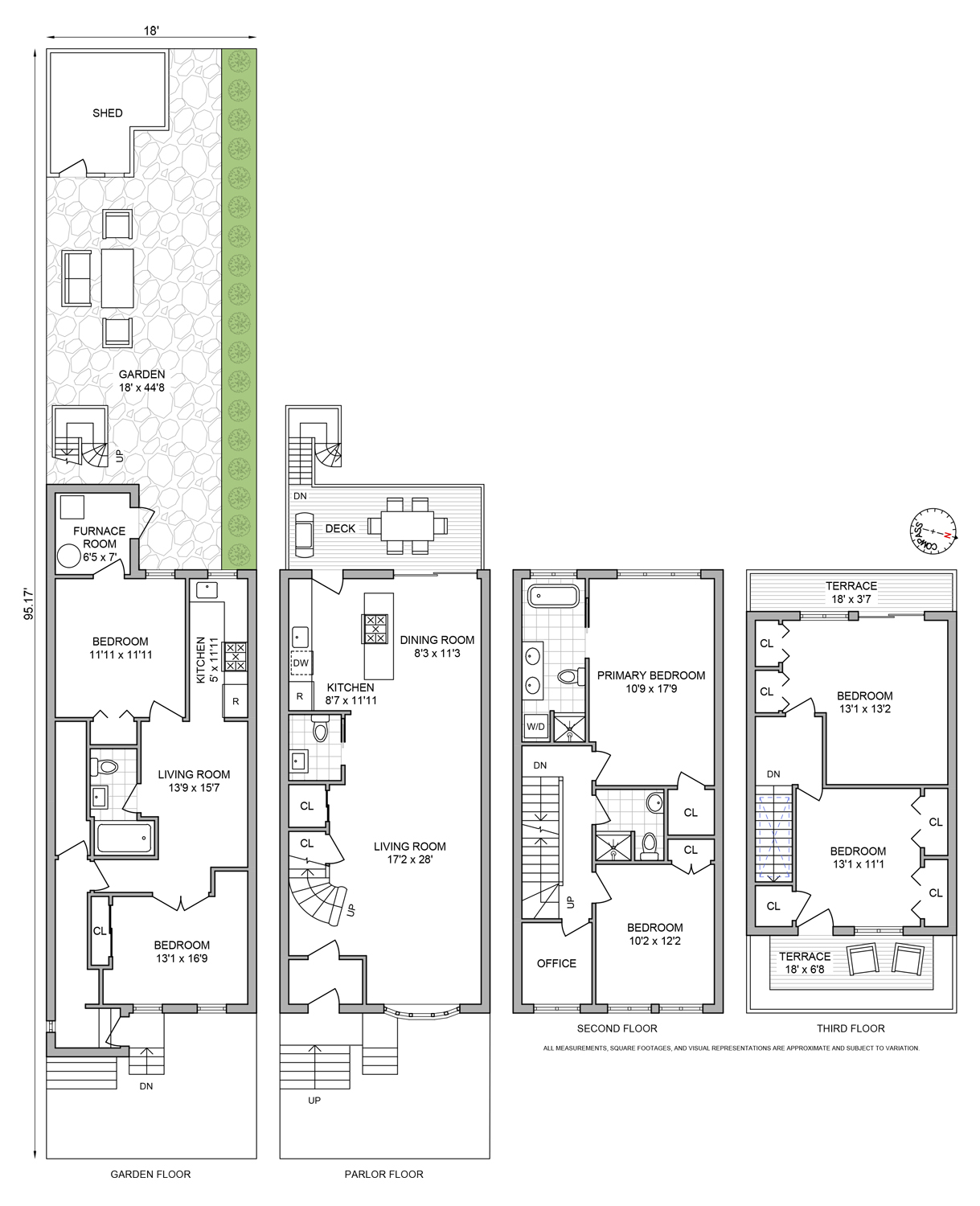 Floorplan for 643 Humboldt Street