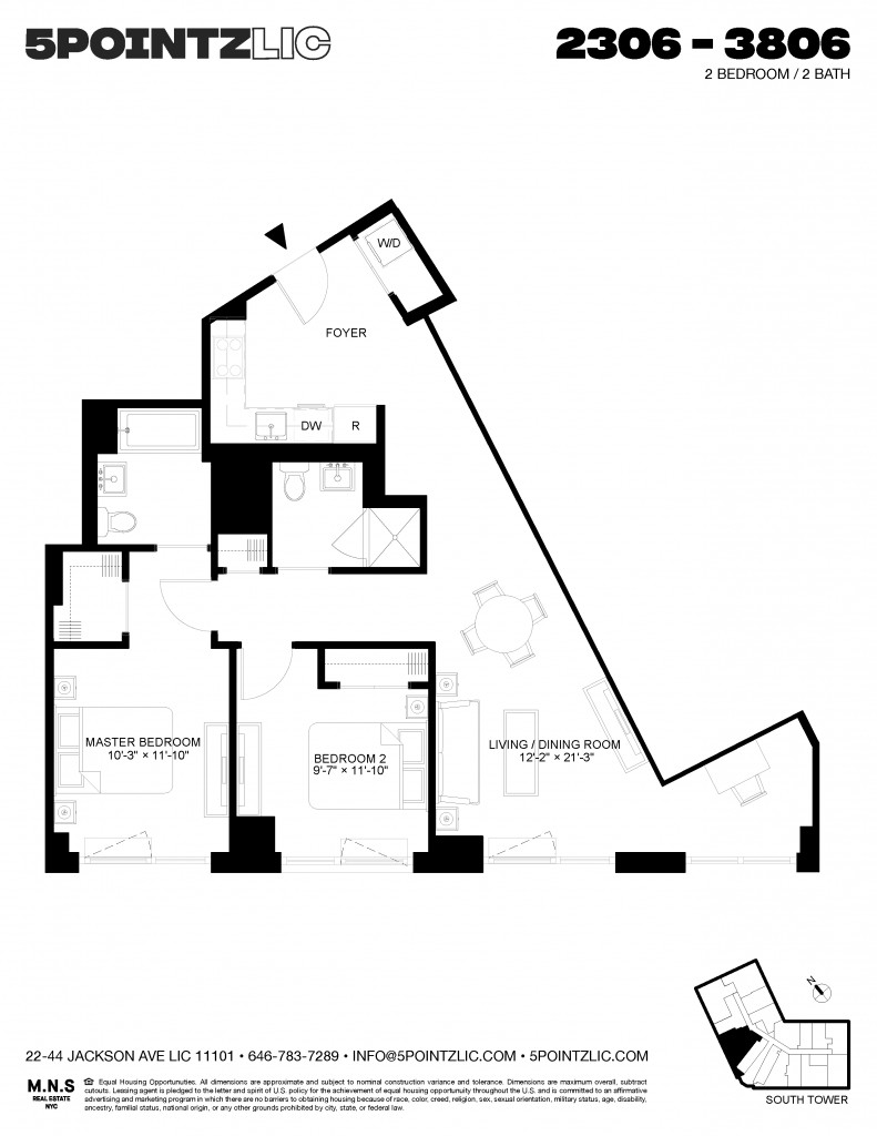 Floorplan for 22-44 Jackson Avenue, 2706