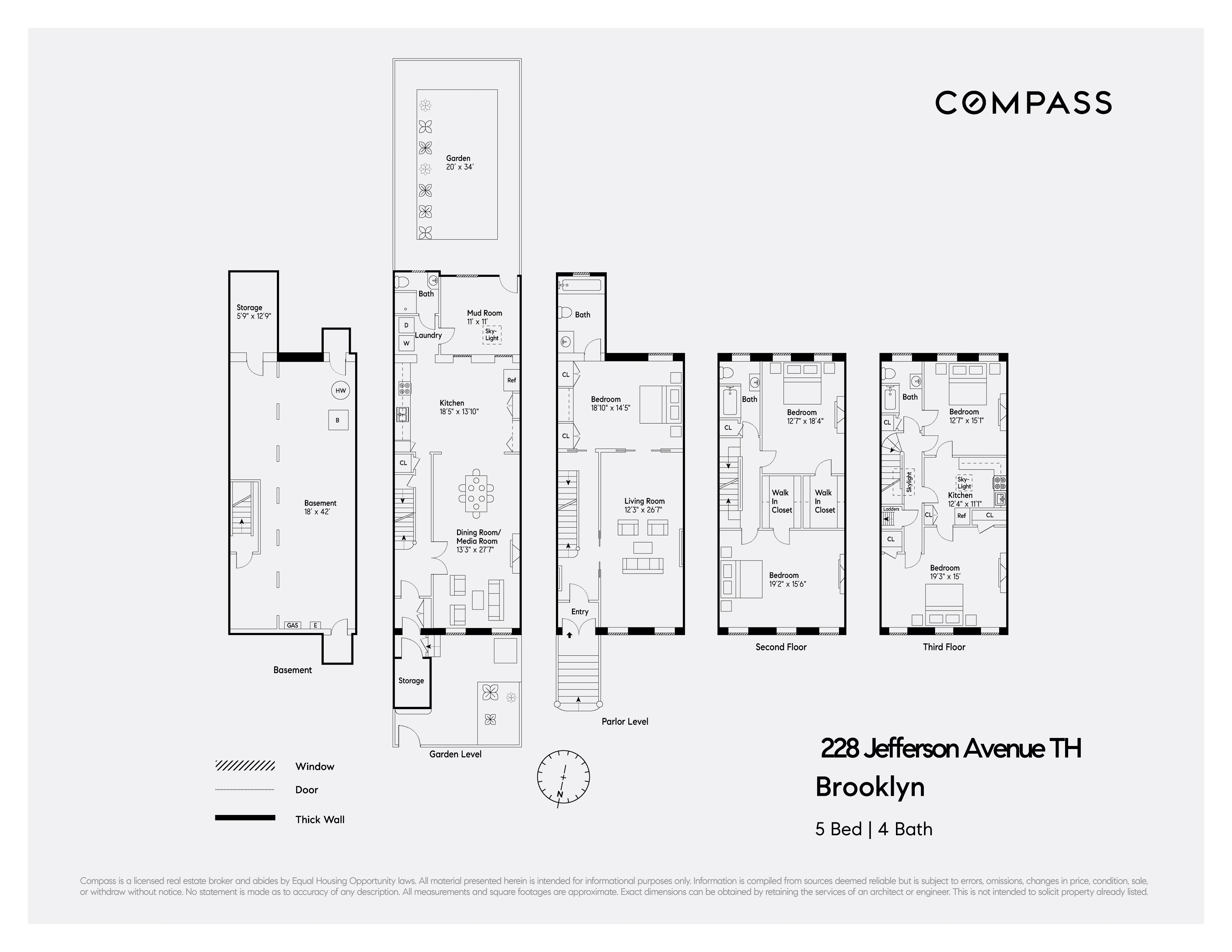 Floorplan for 228 Jefferson Avenue