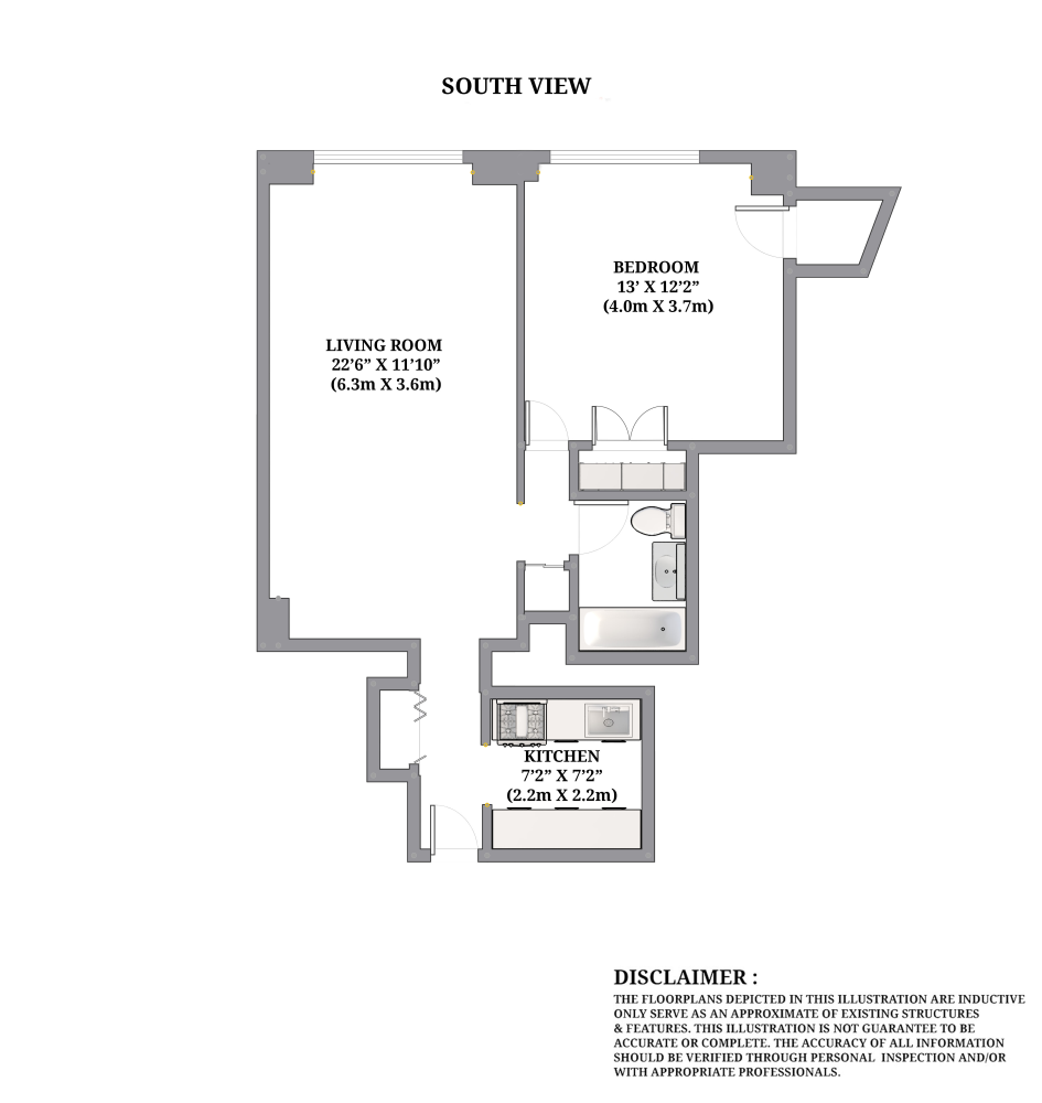 Floorplan for 20 West 64th Street, 29V