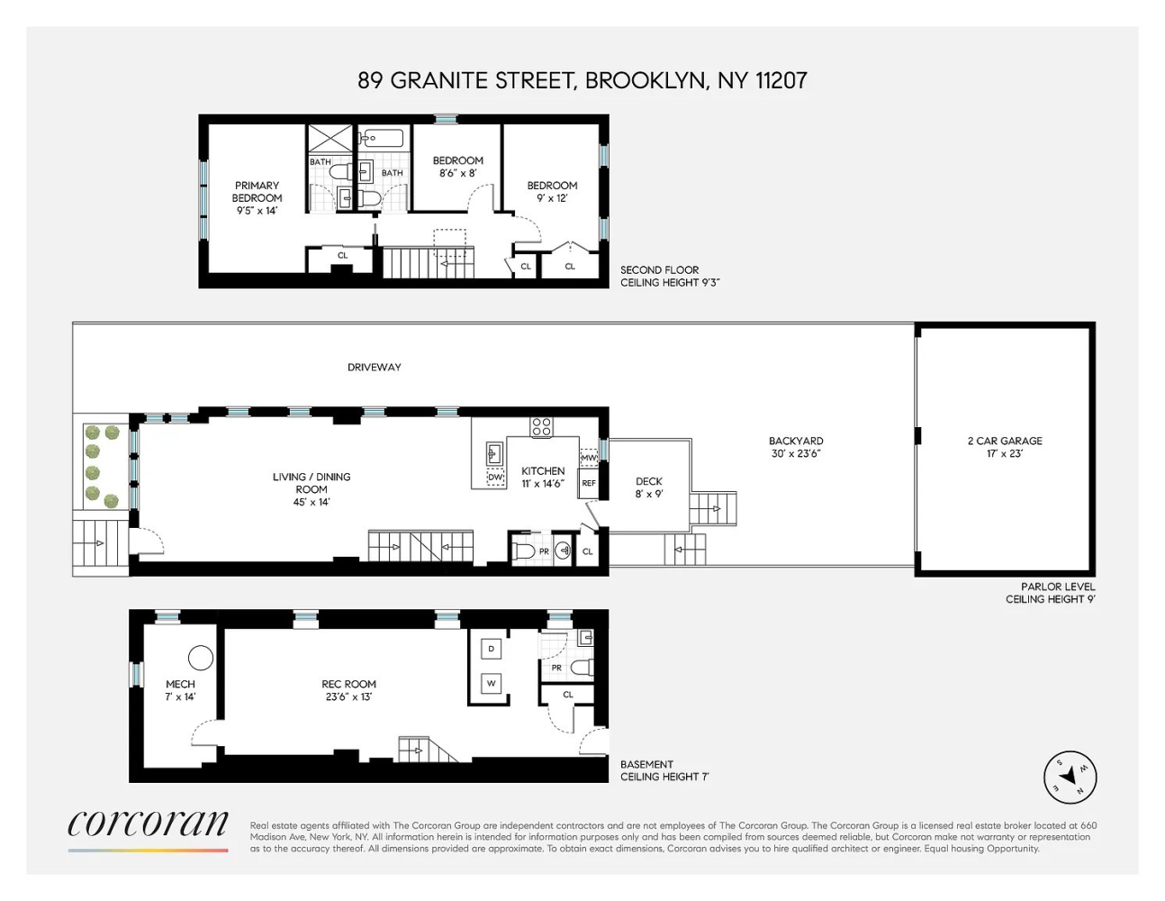 Floorplan for 89 Granite Street