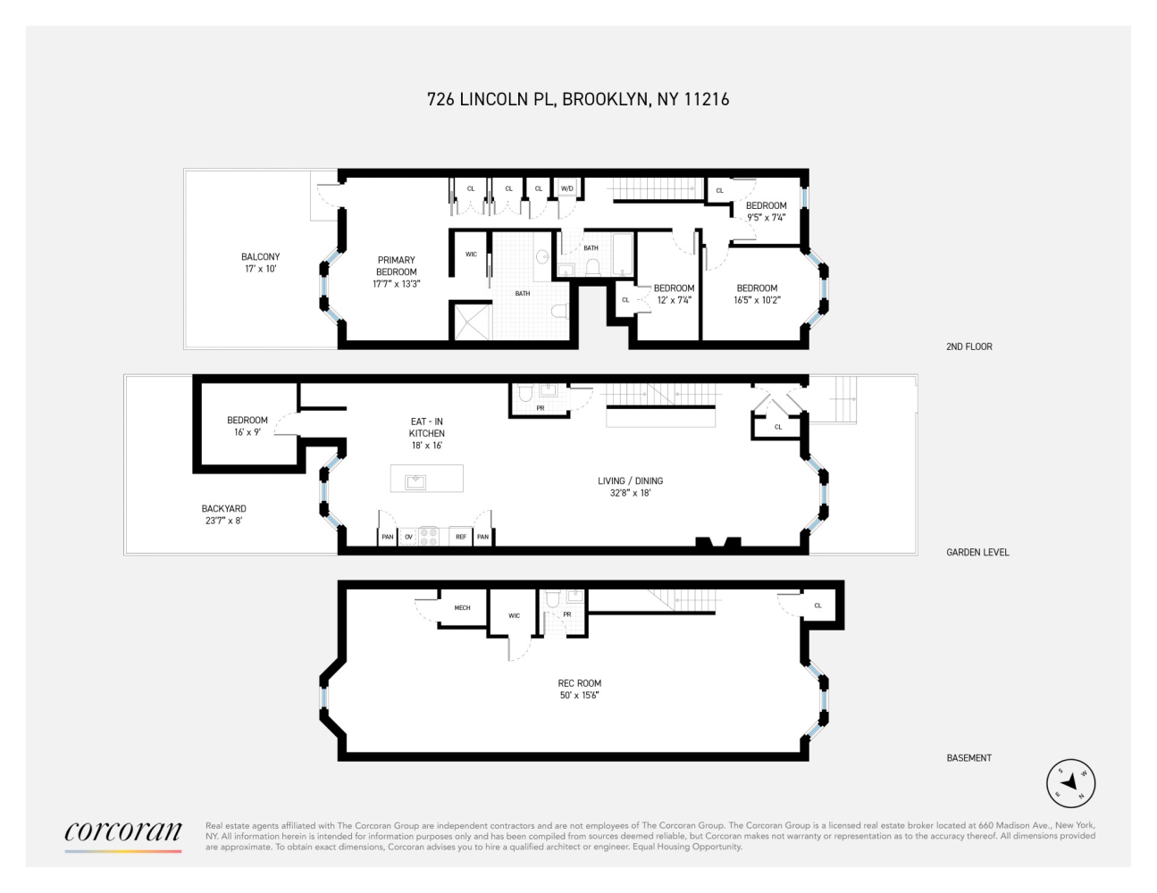 Floorplan for 726 Lincoln Place