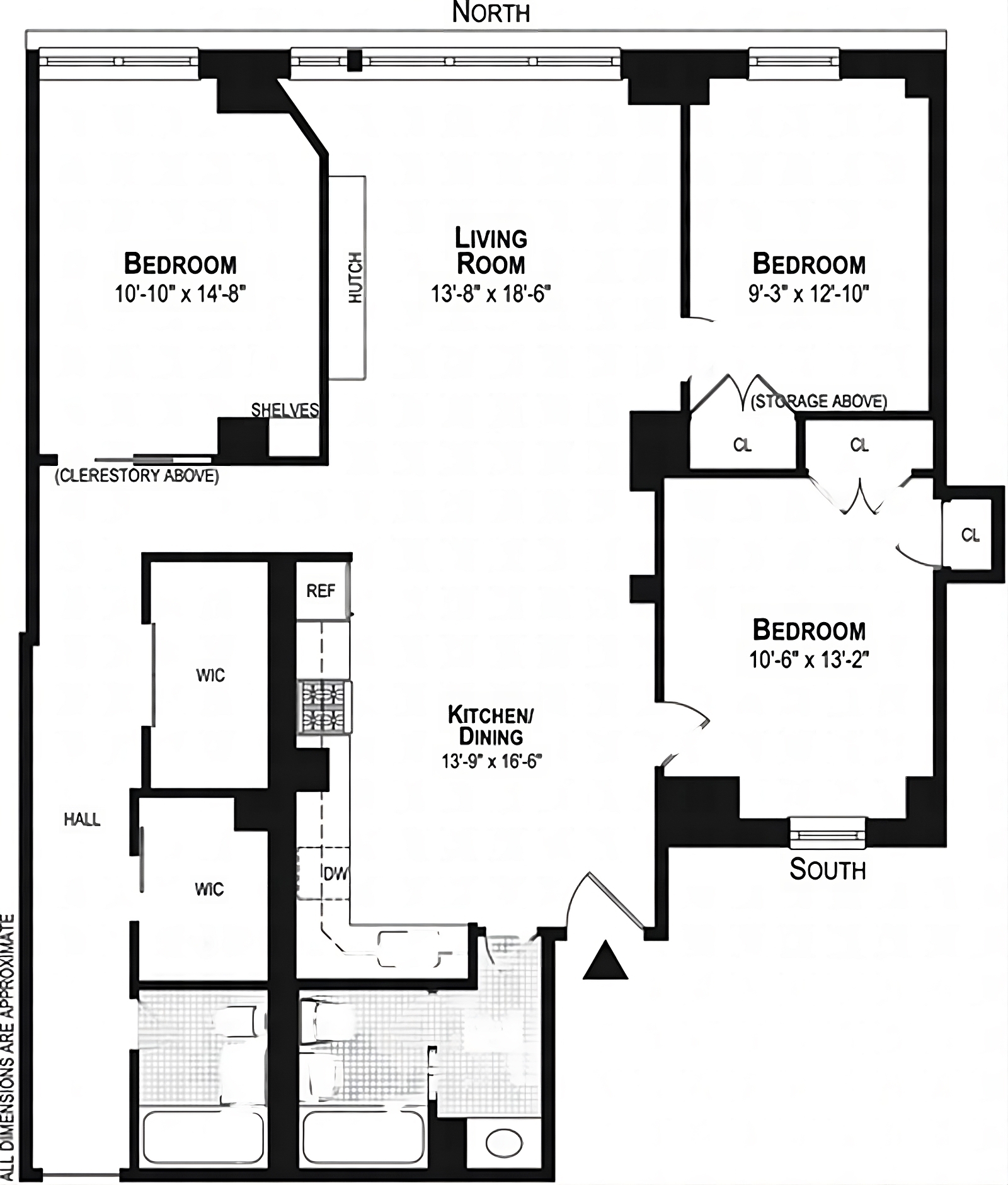 Floorplan for 310 East 23rd Street, 11FG