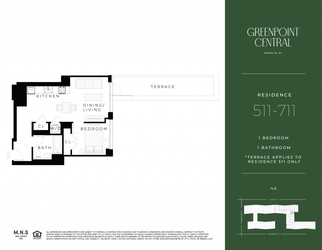 Floorplan for 75 Dupont Street, 511