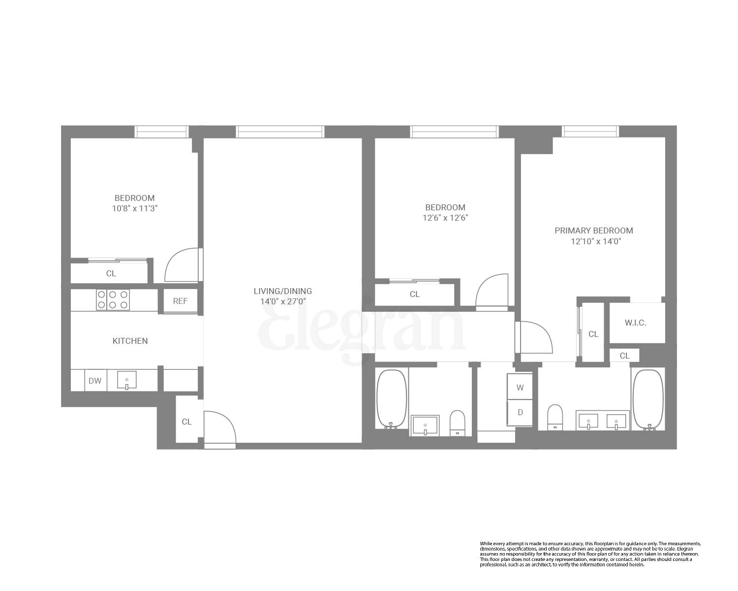 Floorplan for 101 West 87th Street, 515