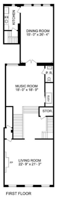 Floorplan for 6 East 69th Street