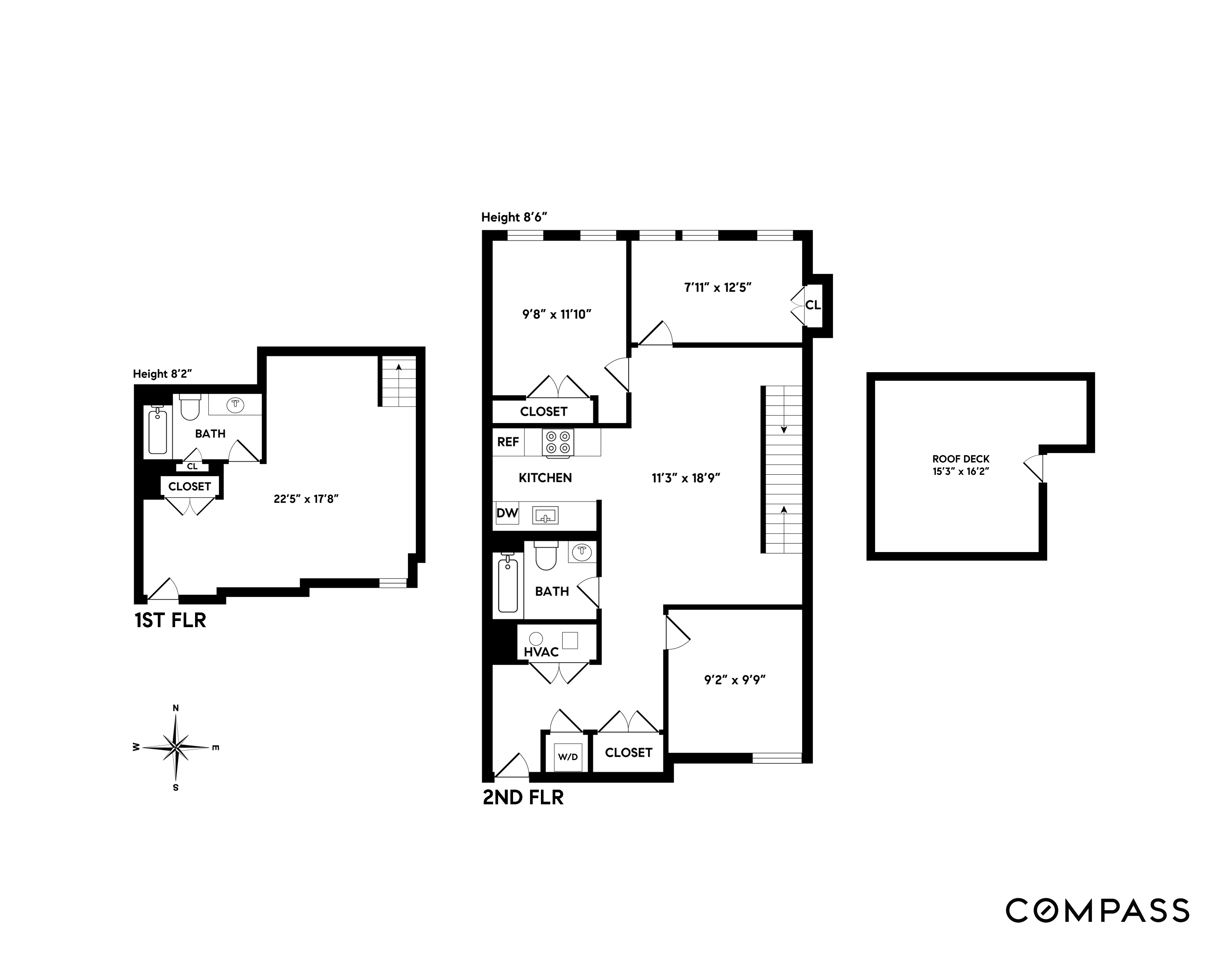 Floorplan for 69 Leonard Street, 4B/5B